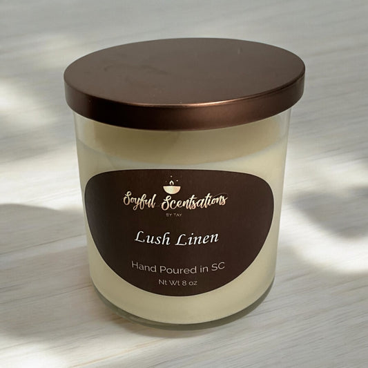 Lush Linen Candle