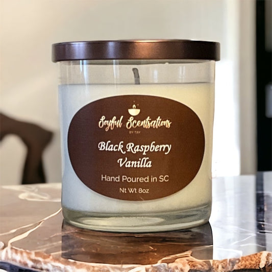 Black Raspberry Vanilla Candle